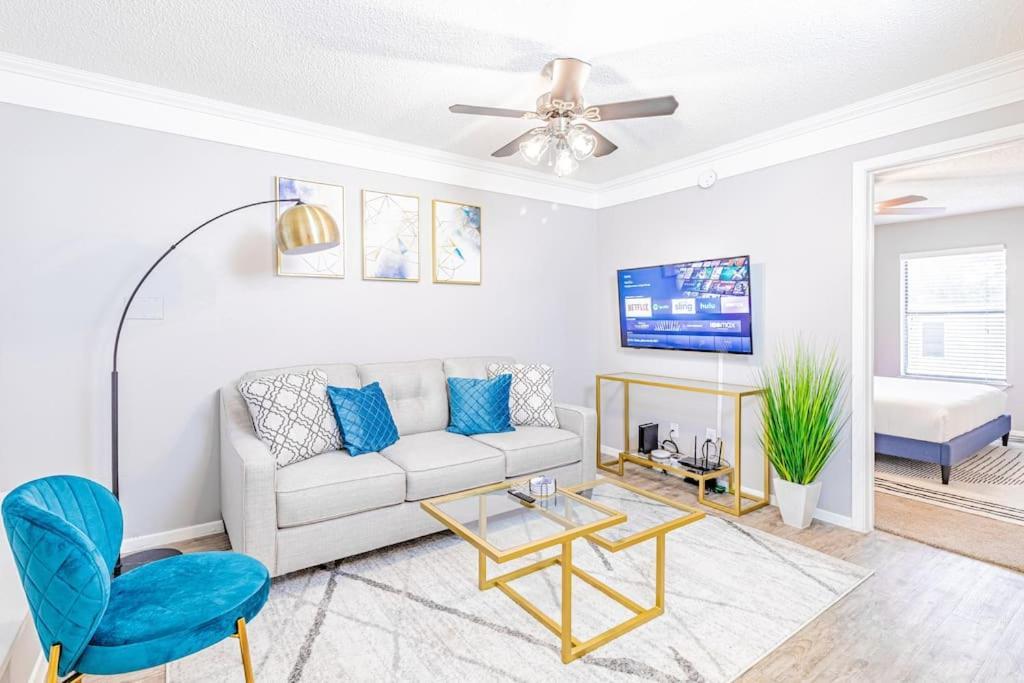 Central 1Br King Bed Suites, Close To Downtown & Domain Austin Dış mekan fotoğraf