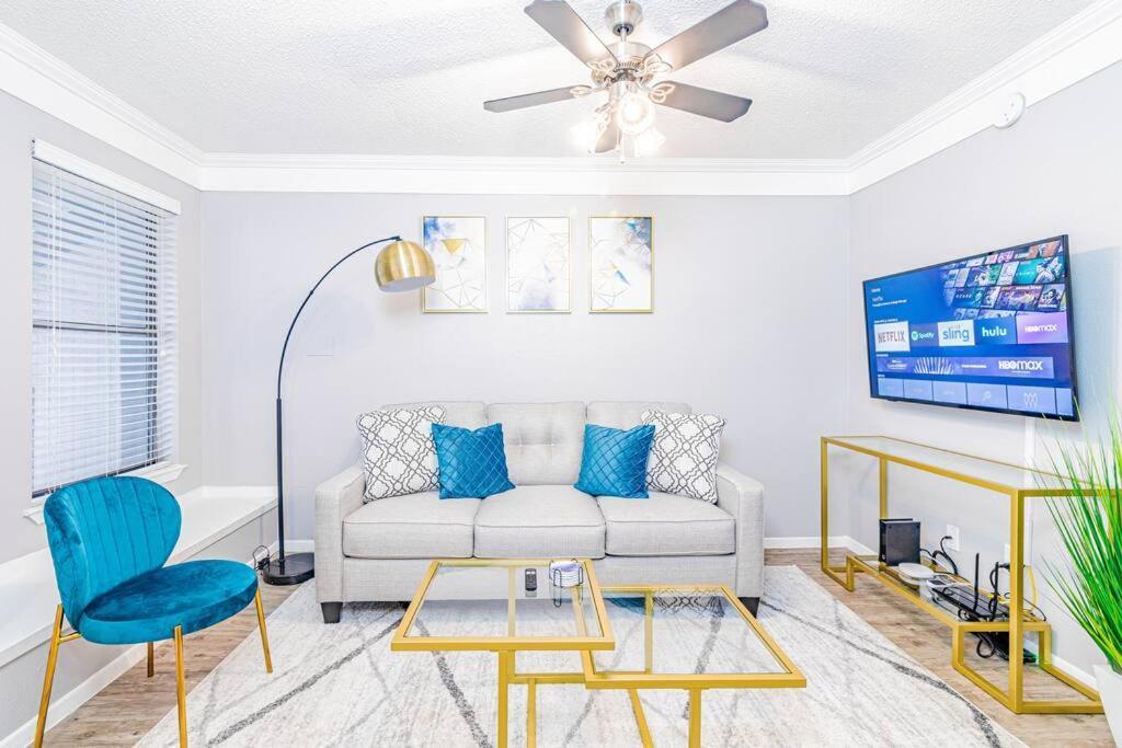 Central 1Br King Bed Suites, Close To Downtown & Domain Austin Dış mekan fotoğraf